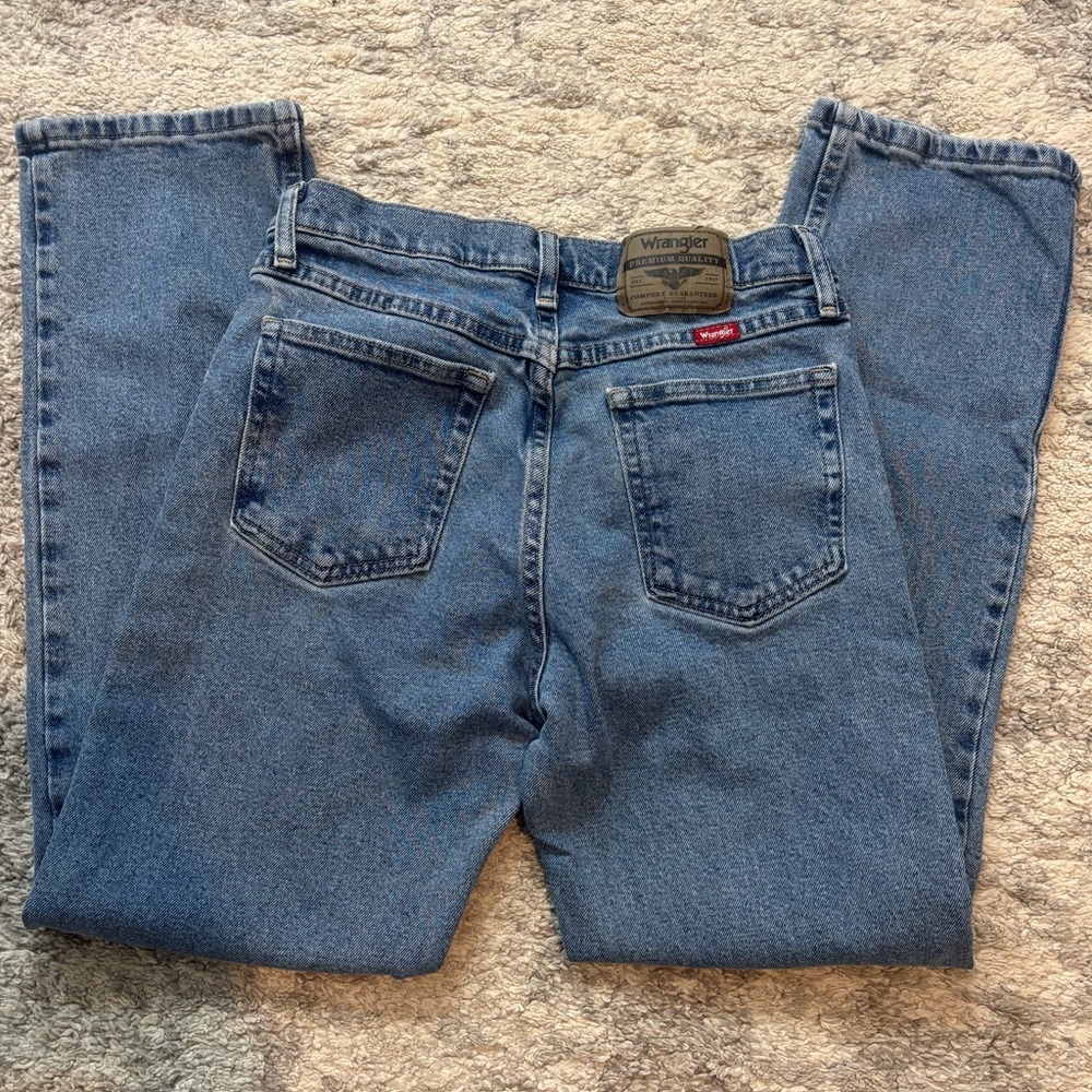 Wrangler Vintage Premium Men's Relaxed Fit Denim Western Jeans Retro 90s 29X30